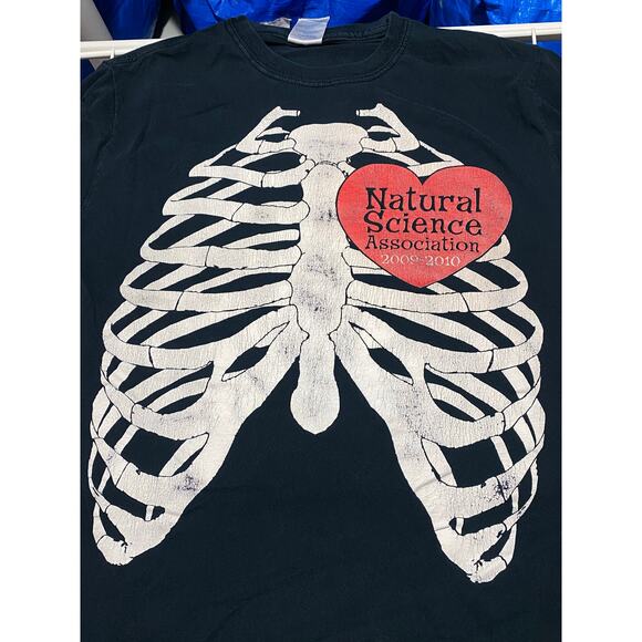 Natural Science Association shirt 2009-2010 back hit= Backbone!! size Small - Picture 8 of 10